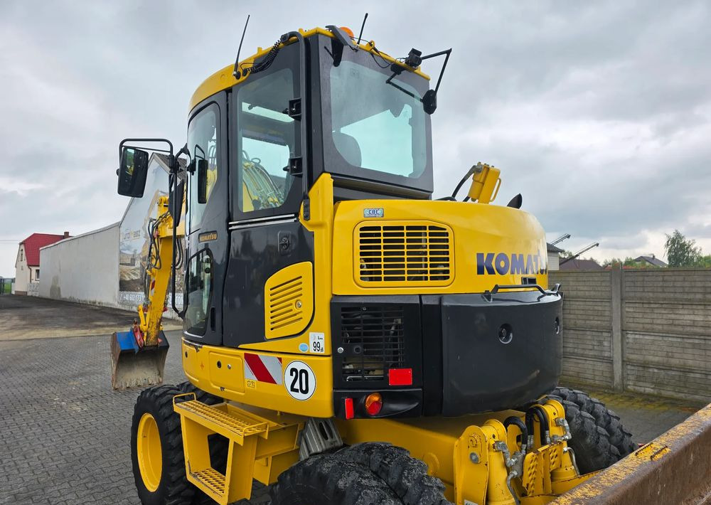 Tekerlekli ekskavatör Komatsu PW 98MR-8, 2017 ROK, 5200 MTH, BEZ DPF i ADBLUE: fotoğraf 9