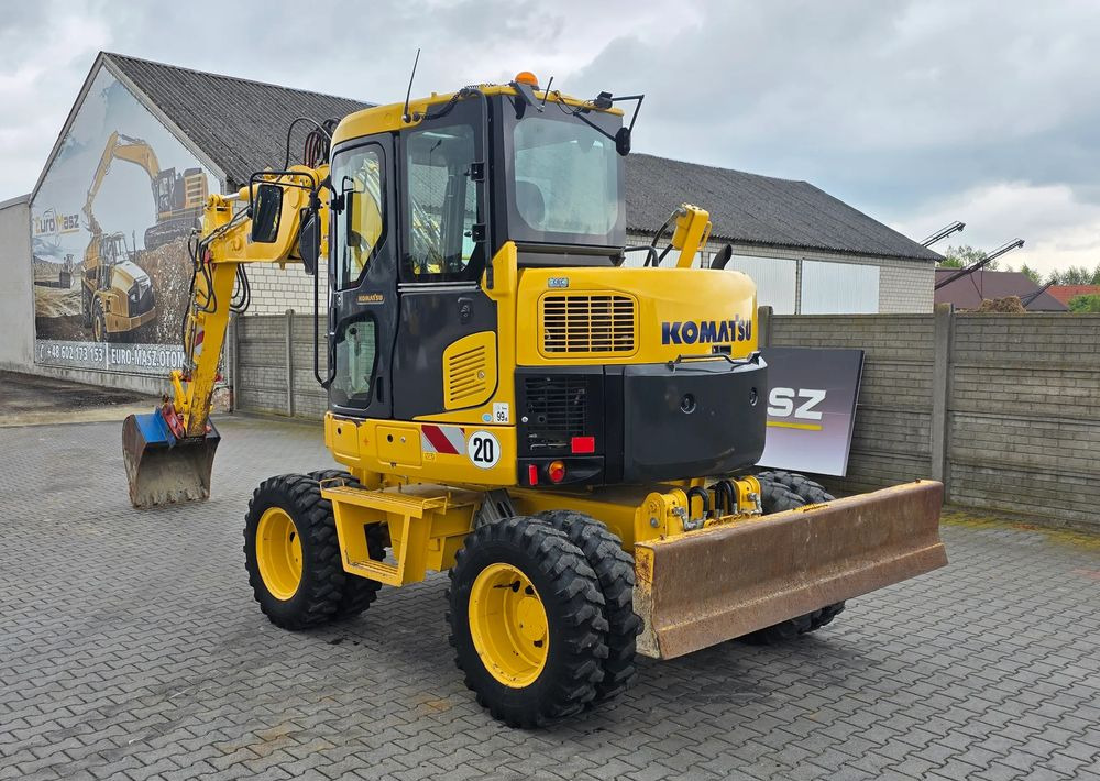 Komatsu PW 98MR-8, 2017 ROK, 5200 MTH, BEZ DPF i ADBLUE - Tekerlekli ekskavatör: fotoğraf 4 Komatsu PW 98MR-8, 2017 ROK, 5200 MTH, BEZ DPF i ADBLUE - Tekerlekli ekskavatör: fotoğraf 4