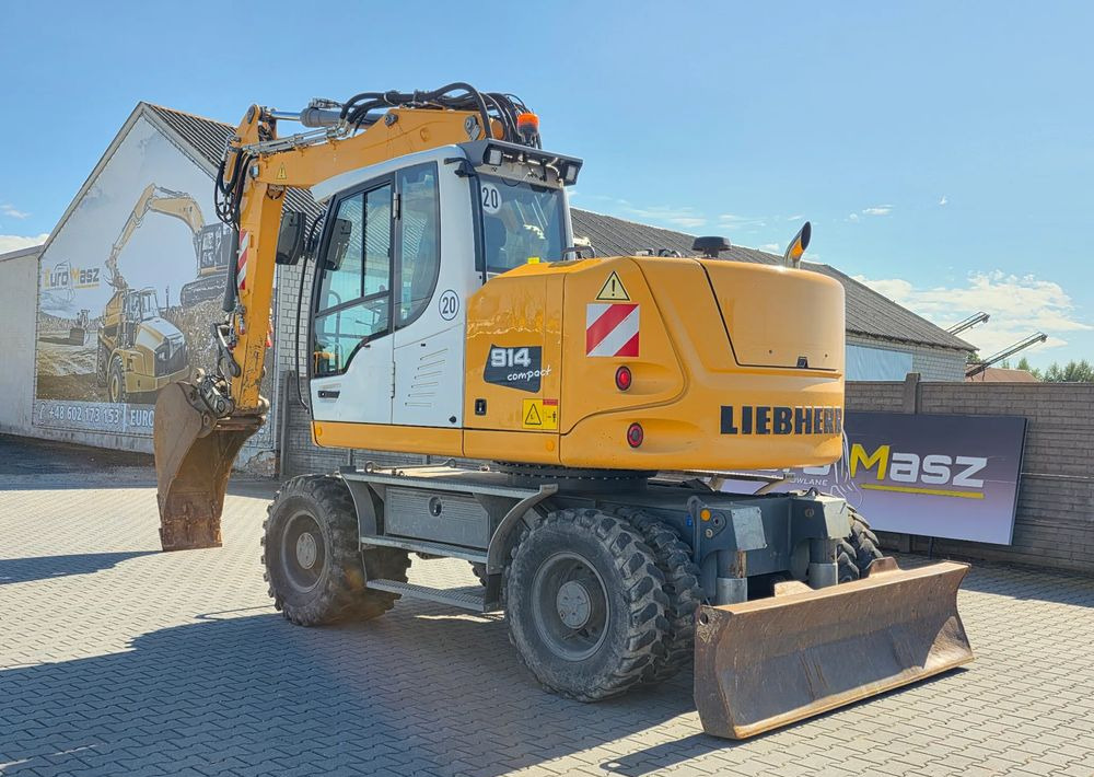 Liebherr A914 COMPACT, 2015 ROK, SW 48 szybkozłącze - Tekerlekli ekskavatör: fotoğraf 3 Liebherr A914 COMPACT, 2015 ROK, SW 48 szybkozłącze - Tekerlekli ekskavatör: fotoğraf 3