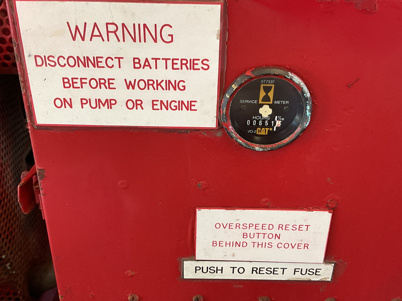 Caterpillar 3412, power unit/waterpump (1) - Su pompasi: fotoğraf 3 Caterpillar 3412, power unit/waterpump (1) - Su pompasi: fotoğraf 3