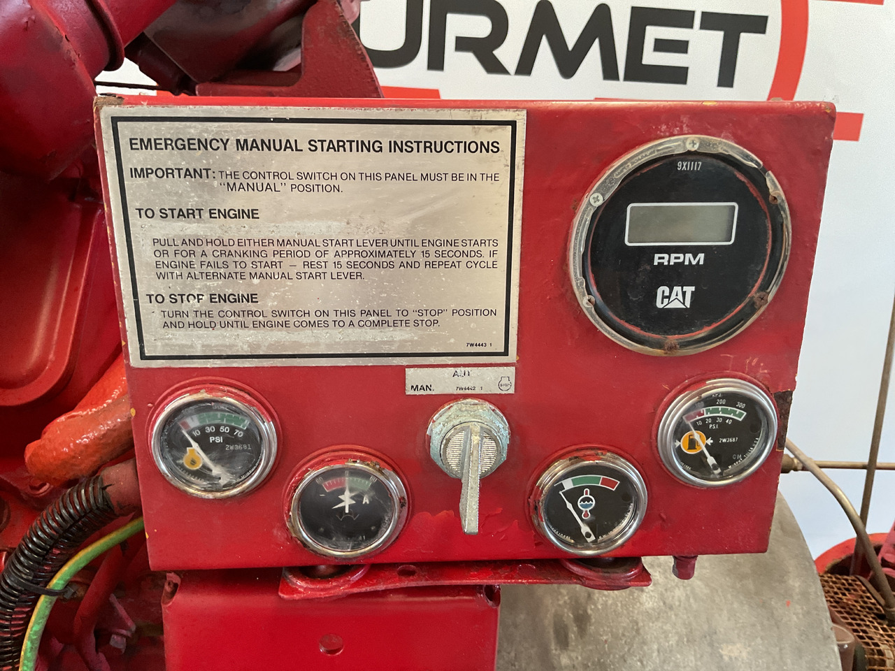 Caterpillar 3412, power unit/waterpump (2) - Su pompasi: fotoğraf 3 Caterpillar 3412, power unit/waterpump (2) - Su pompasi: fotoğraf 3