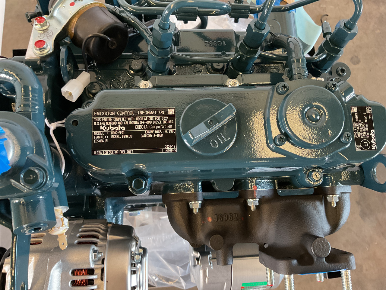 Kubota D902, Brand new and complete - Motor: fotoğraf 3 Kubota D902, Brand new and complete - Motor: fotoğraf 3