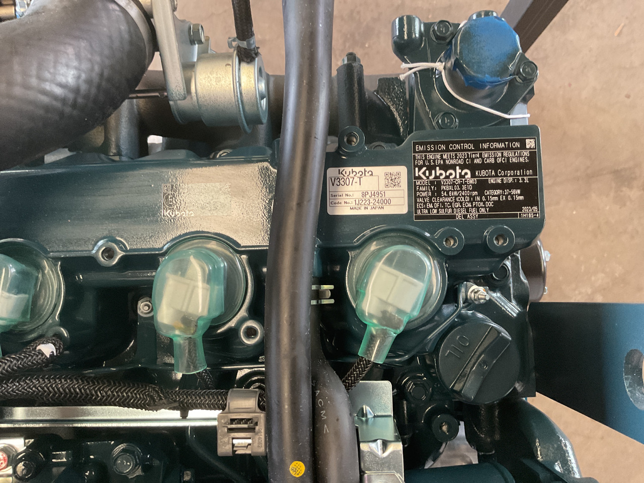 Kubota V3307 CR-T - Motor: fotoğraf 4 Kubota V3307 CR-T - Motor: fotoğraf 4