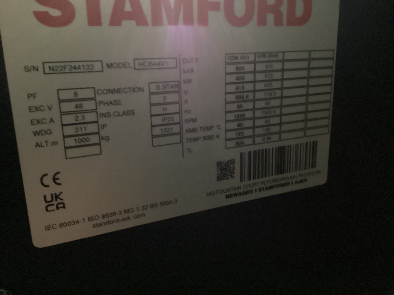 Volvo 515KVA generatorset Kohler. Brand New. - Elektrikli jeneratör: fotoğraf 5 Volvo 515KVA generatorset Kohler. Brand New. - Elektrikli jeneratör: fotoğraf 5