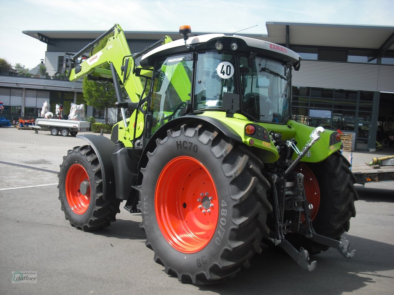CLAAS Arion 420 Panoramic - Traktör: fotoğraf 4 CLAAS Arion 420 Panoramic - Traktör: fotoğraf 4