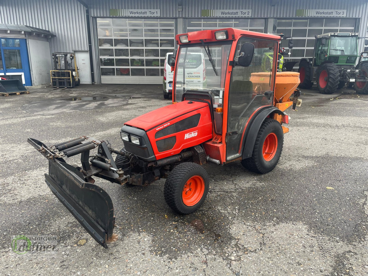 Hako Hakotrac 3000 DA - Belediye traktör: fotoğraf 2 Hako Hakotrac 3000 DA - Belediye traktör: fotoğraf 2