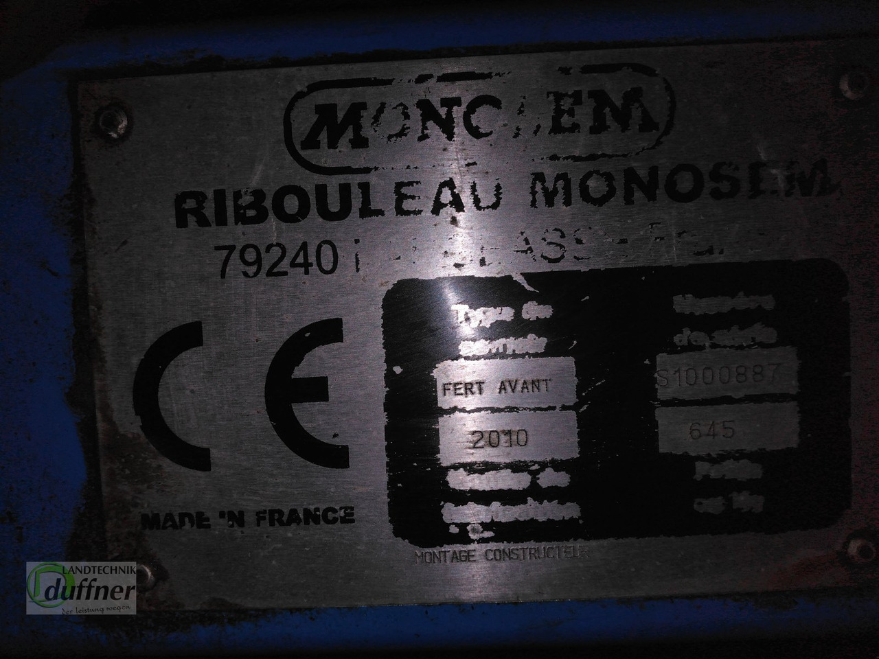 Monosem Fronttank Avant - Hassas ekim makinesi: fotoğraf 5 Monosem Fronttank Avant - Hassas ekim makinesi: fotoğraf 5