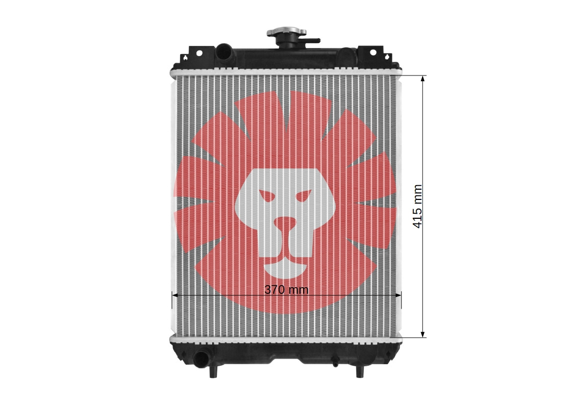 CASE CX15B CX17B CX18B - Radyatör - Mini ekskavatör: fotoğraf 3 CASE CX15B CX17B CX18B - Radyatör - Mini ekskavatör: fotoğraf 3