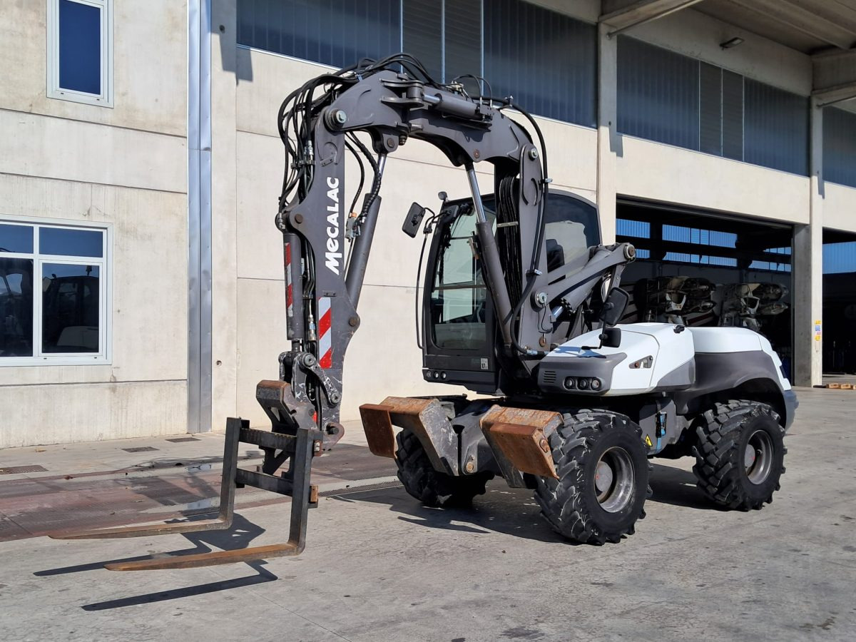 MECALAC 12MTX - Tekerlekli ekskavatör: fotoğraf 3 MECALAC 12MTX - Tekerlekli ekskavatör: fotoğraf 3
