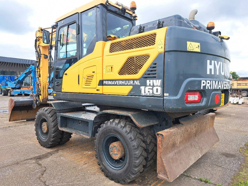 Hyundai HW160 - Tekerlekli ekskavatör: fotoğraf 3 Hyundai HW160 - Tekerlekli ekskavatör: fotoğraf 3