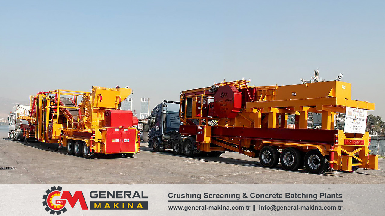GENERAL MAKİNA Mobile Crushing System With Jaw Crusher - Çeneli kırıcı: fotoğraf 1 GENERAL MAKİNA Mobile Crushing System With Jaw Crusher - Çeneli kırıcı: fotoğraf 1