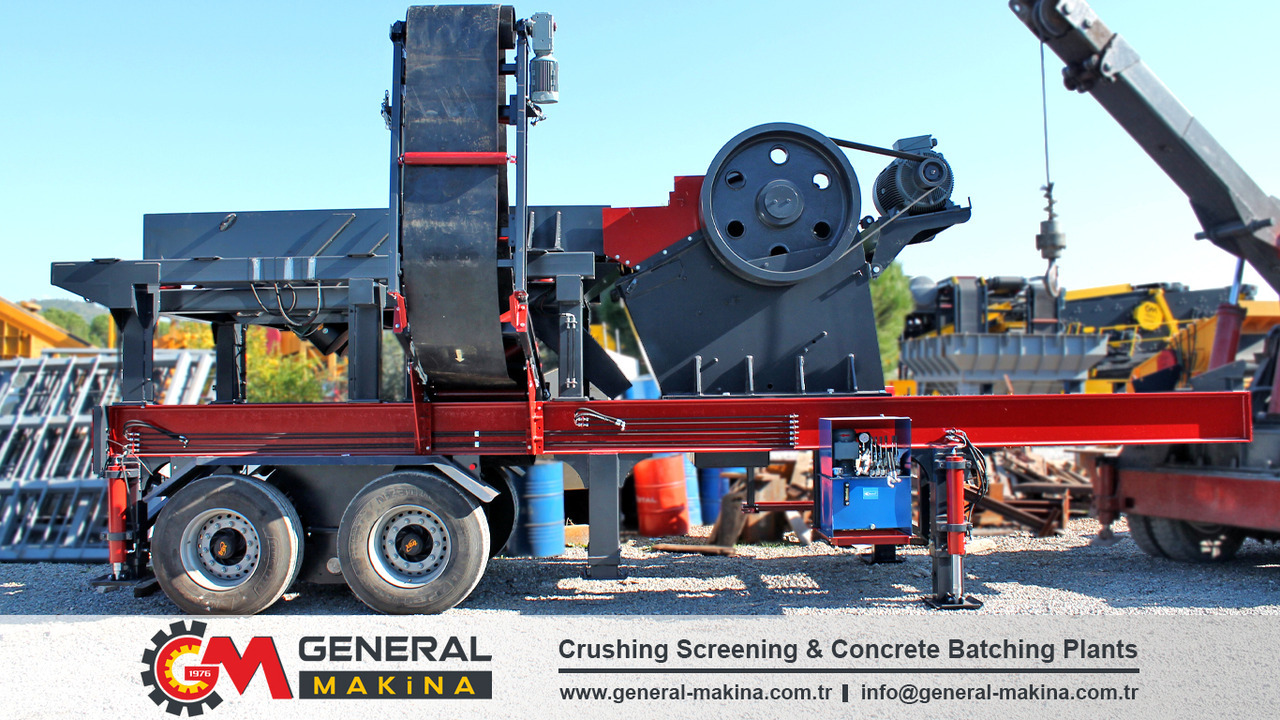 GENERAL MAKİNA Semi Mobile Crushing Plant - Çeneli kırıcı: fotoğraf 3 GENERAL MAKİNA Semi Mobile Crushing Plant - Çeneli kırıcı: fotoğraf 3