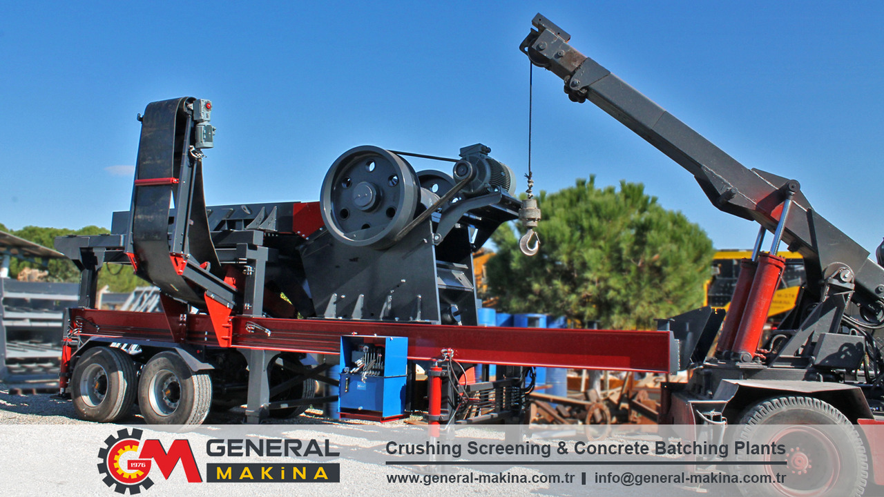 GENERAL MAKİNA Semi Mobile Crushing Plant - Çeneli kırıcı: fotoğraf 4 GENERAL MAKİNA Semi Mobile Crushing Plant - Çeneli kırıcı: fotoğraf 4