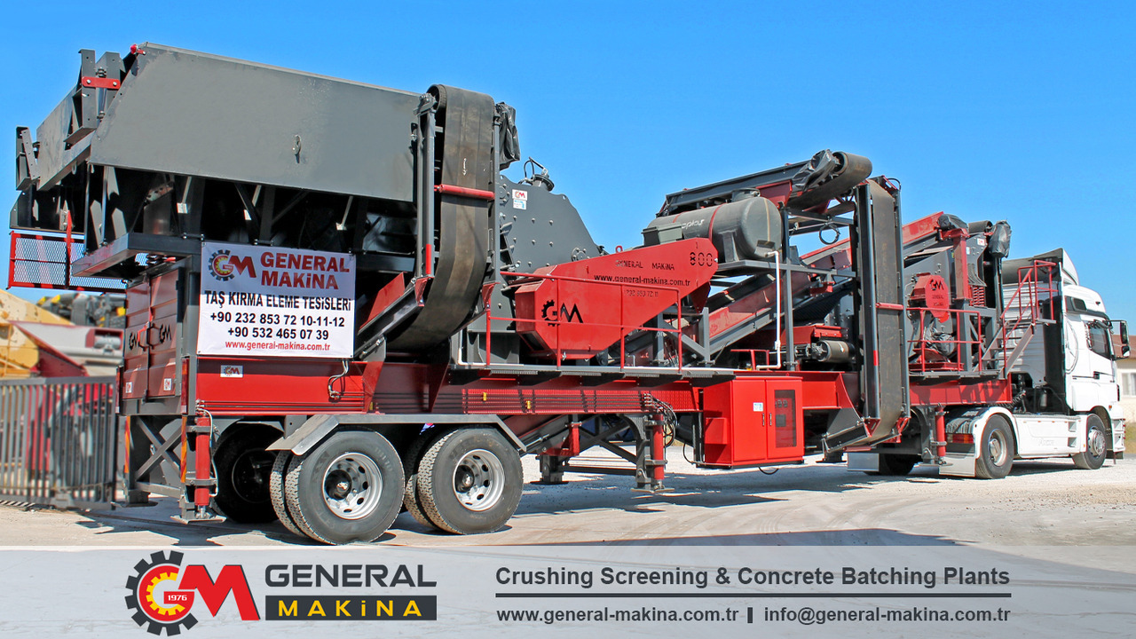 General Makina 800 Series Mobile Impact Crusher Plant - Darbeli kırıcı: fotoğraf 1 General Makina 800 Series Mobile Impact Crusher Plant - Darbeli kırıcı: fotoğraf 1