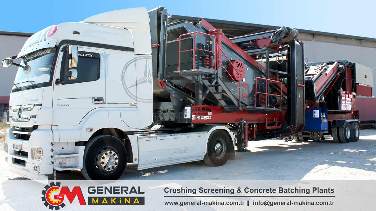 General Makina 800 Series Mobile Impact Crusher Plant - Darbeli kırıcı: fotoğraf 3 General Makina 800 Series Mobile Impact Crusher Plant - Darbeli kırıcı: fotoğraf 3