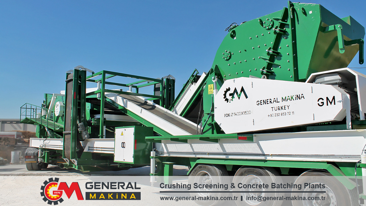 Yeni Madencilik makinesi General Makina Crusher and Screener Sale From Manufacturer: fotoğraf 14
