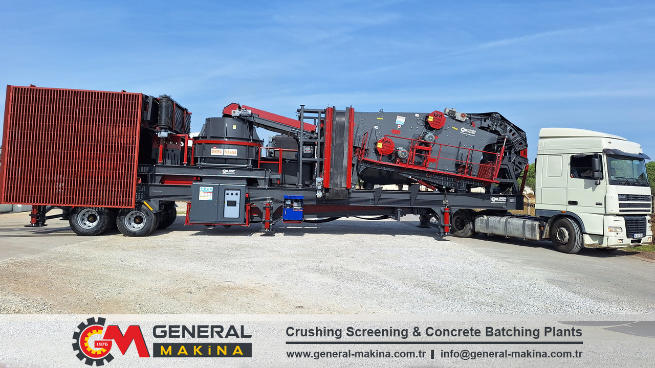 General Makina M-VSI 900 Mobile Vertical Impact Crusher - Darbeli kırıcı: fotoğraf 1 General Makina M-VSI 900 Mobile Vertical Impact Crusher - Darbeli kırıcı: fotoğraf 1