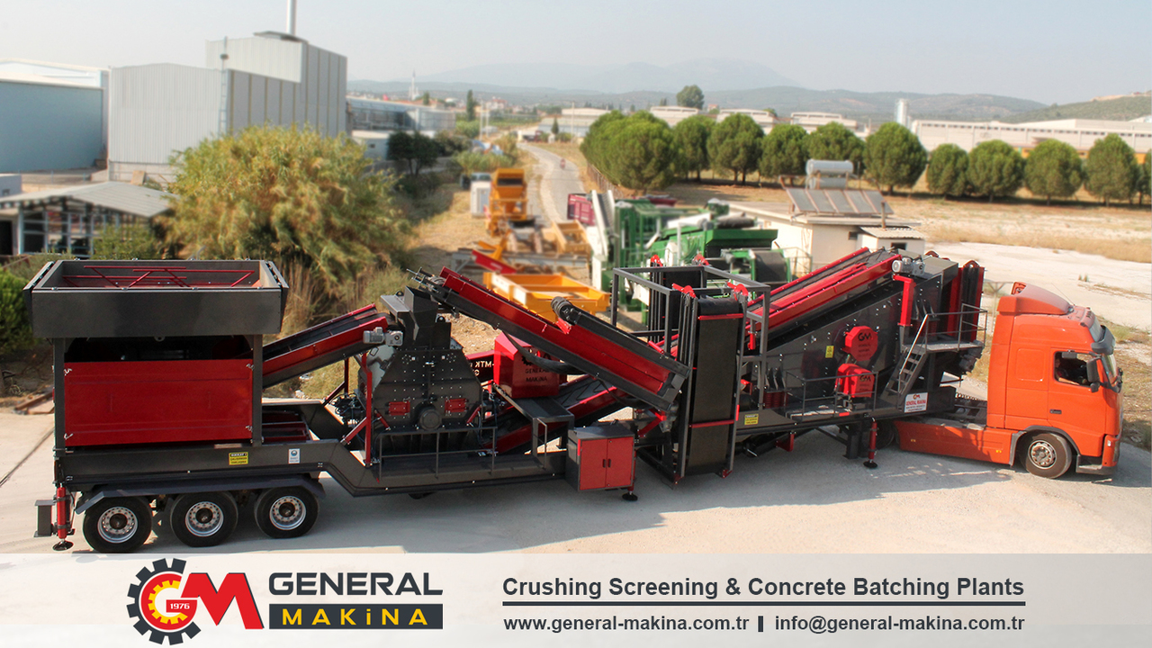 Yeni Darbeli kırıcı General Makina Mobile Tertiary Impact Crusher Plant: fotoğraf 7