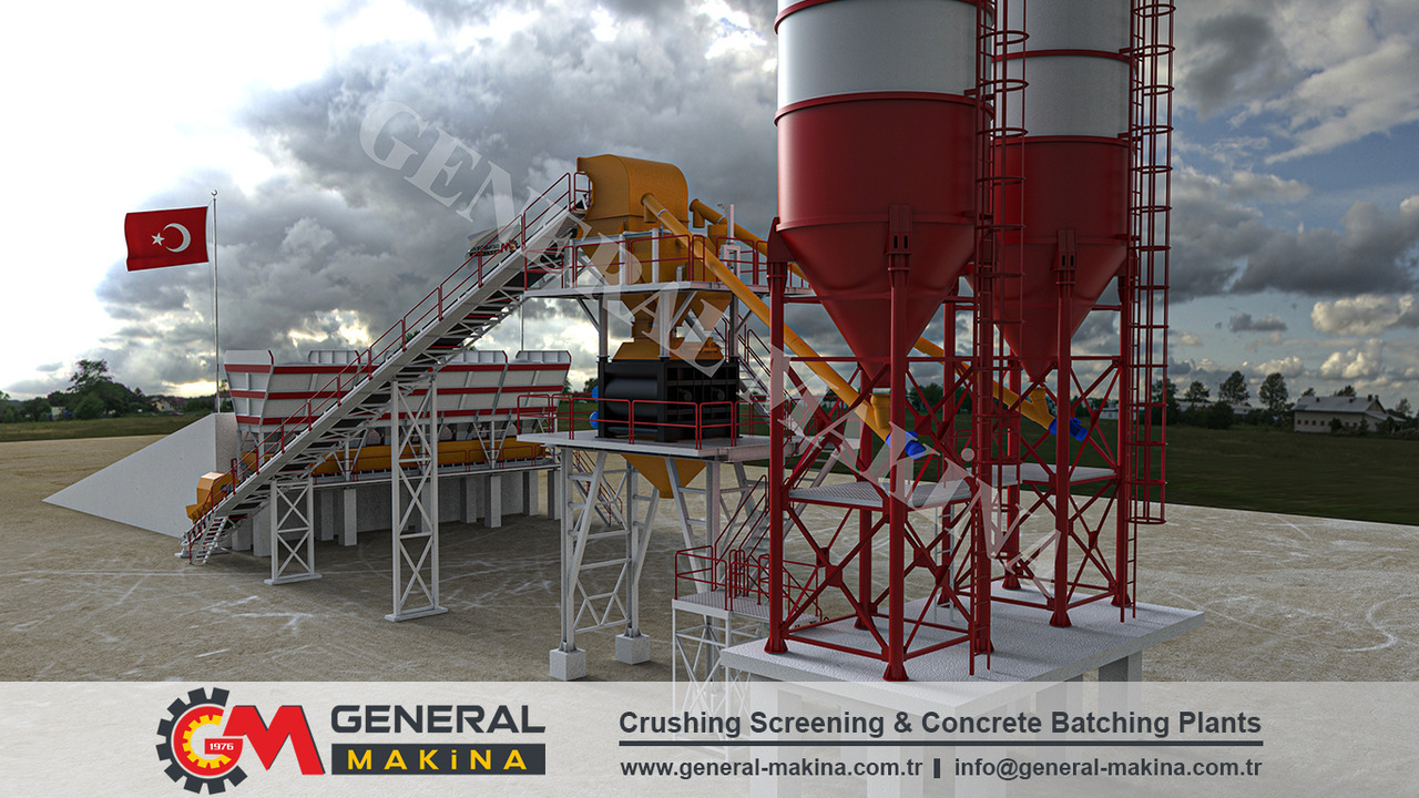 General Makina Royal 150 m3 High Capacity Concrete Batching Plant - Beton santrali: fotoğraf 3 General Makina Royal 150 m3 High Capacity Concrete Batching Plant - Beton santrali: fotoğraf 3