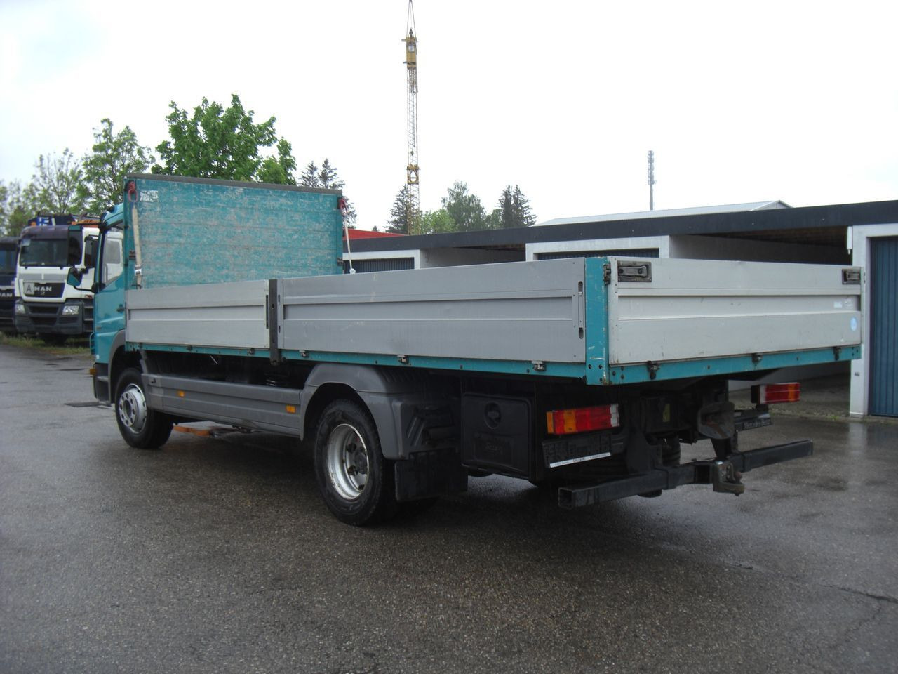 Mercedes-Benz 1222 Atego - Sal/ Açık kasa kamyon: fotoğraf 4 Mercedes-Benz 1222 Atego - Sal/ Açık kasa kamyon: fotoğraf 4