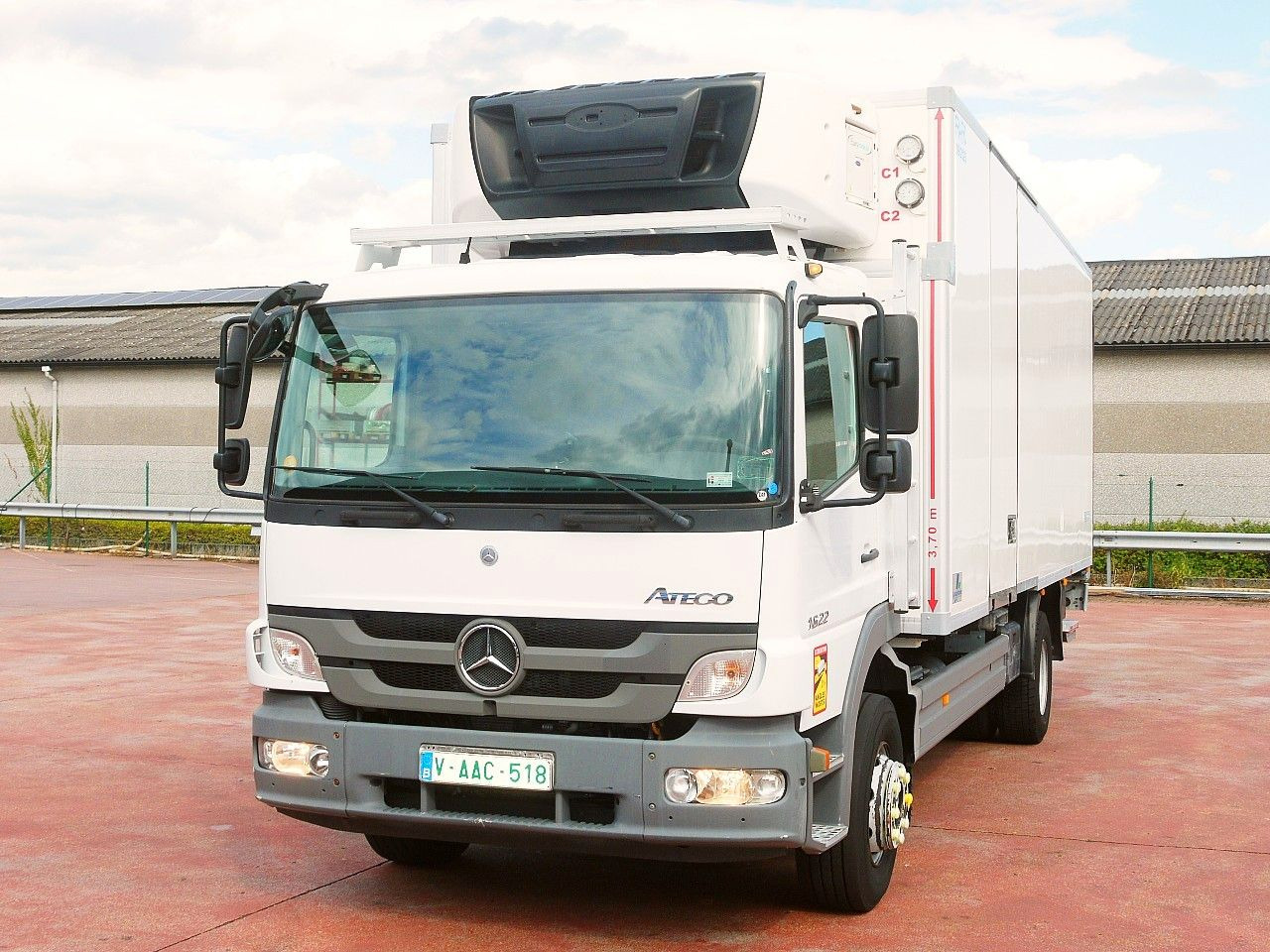 Mercedes-Benz 1622 ATEGO KUHLKOFFER CARRIER SUPRA 1150 MT A/C - Refrijeratör kamyon: fotoğraf 5 Mercedes-Benz 1622 ATEGO KUHLKOFFER CARRIER SUPRA 1150 MT A/C - Refrijeratör kamyon: fotoğraf 5