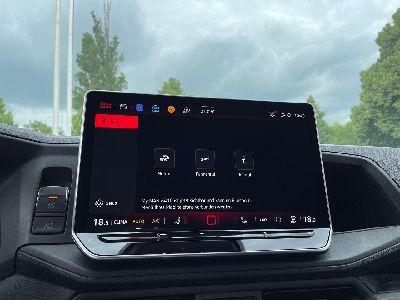 Binek araba MAN TGE 3.180 L3H3 Kasten 4x4 AHK ACC LED NAV SITZHZ: fotoğraf 17