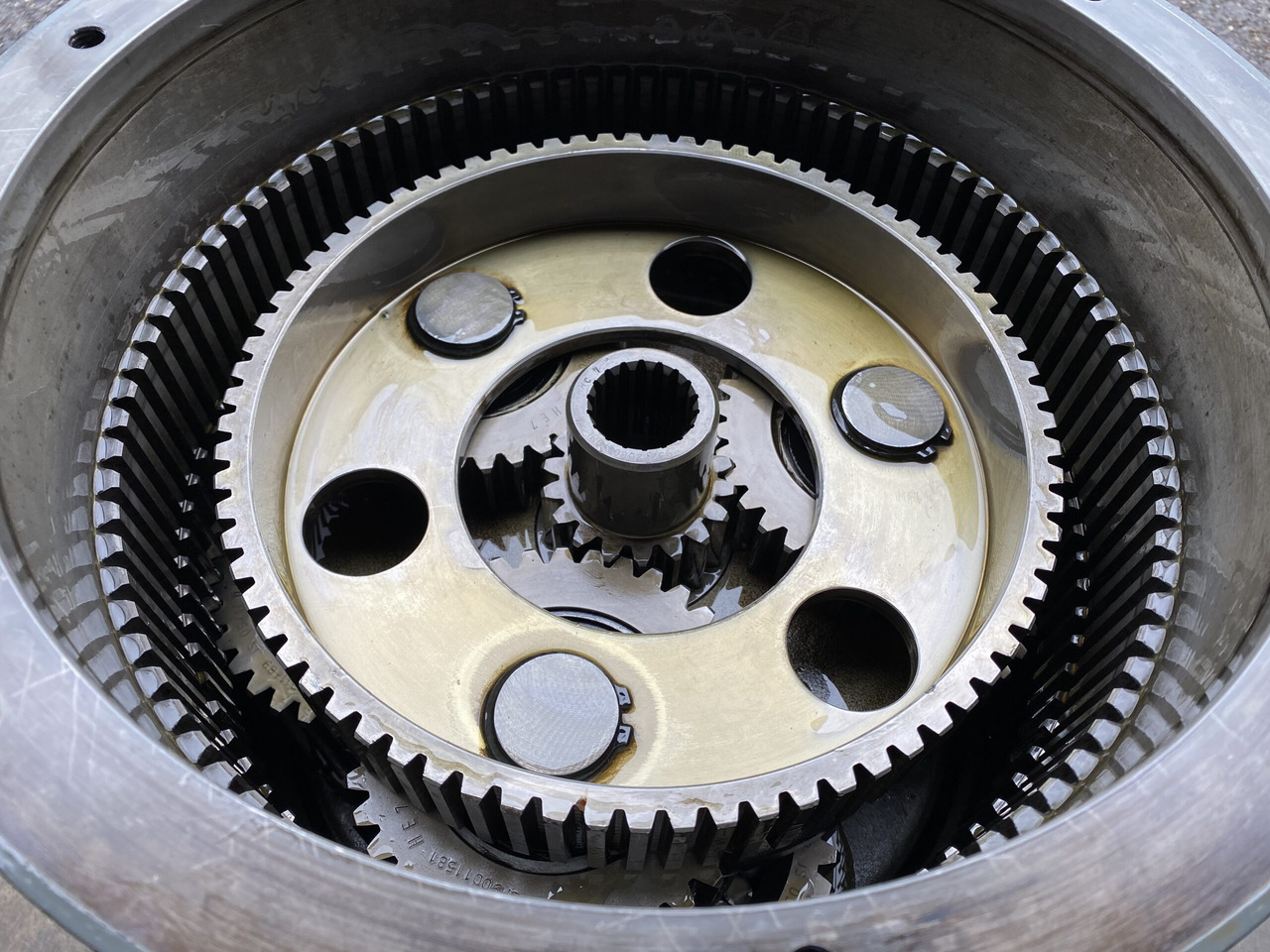 Dönüş motoru - Paletli ekskavatör Liebherr Schwenkantrieb SAT375/279,   ID-Nr.90011483.    P9150-1135, R9150-1133, R9150-1438, R9150-1592, R9150-1653, R9150-1857, R964 C.   #0164#: fotoğraf 8