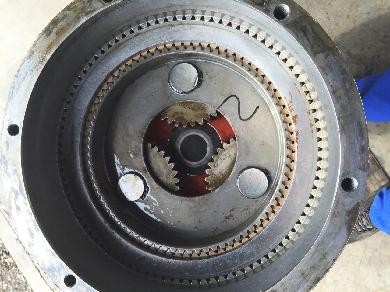 Liebherr Schwenkantrieb SAT400/216, ID-Nr.9444395. - Dönüş motoru - İş makinaları: fotoğraf 4 Liebherr Schwenkantrieb SAT400/216, ID-Nr.9444395. - Dönüş motoru - İş makinaları: fotoğraf 4