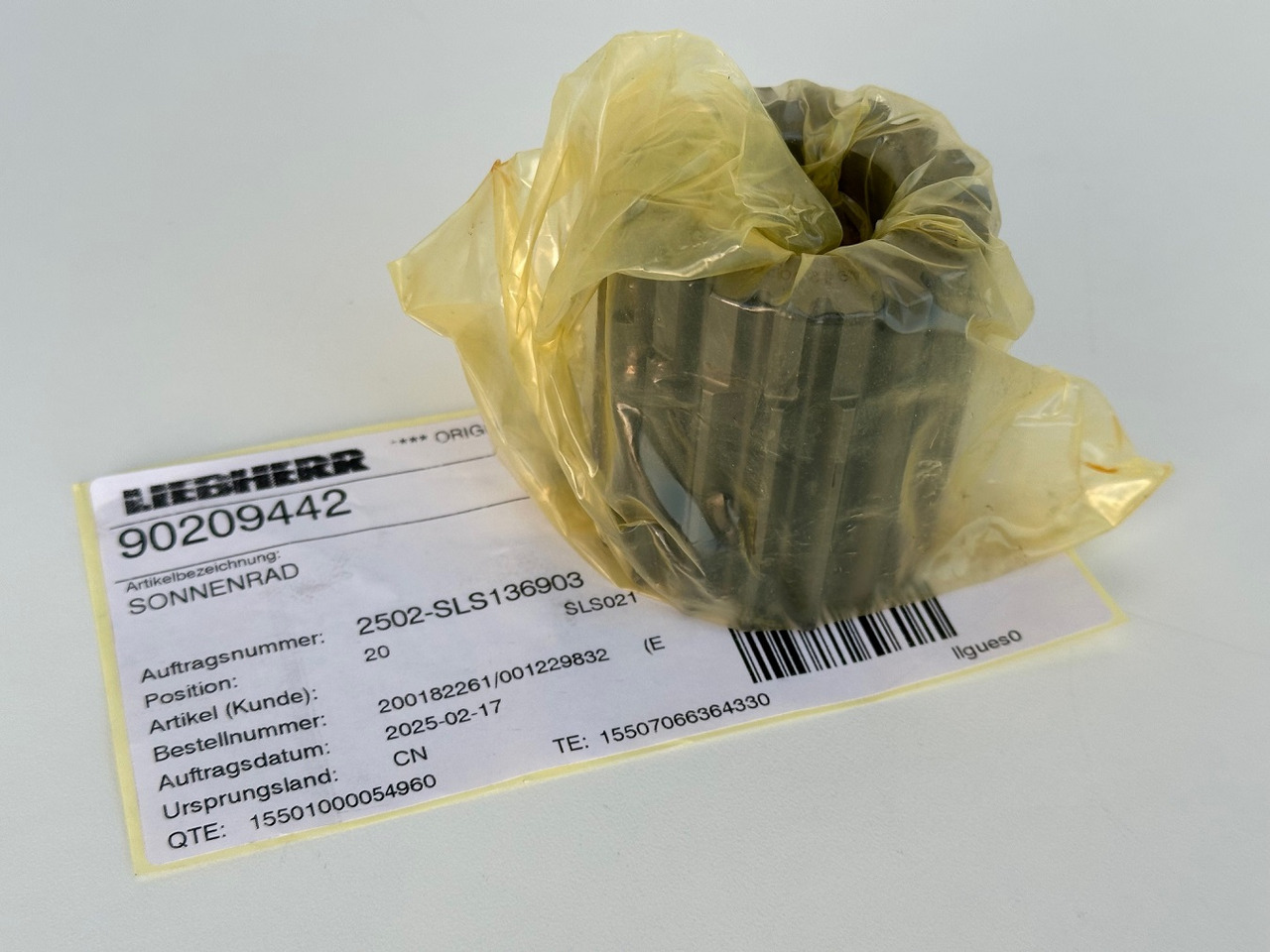 Liebherr Sonnenrad ID-Nr.9443047 - ID-Nr.944304703 - ID-Nr.90209442. A914 B,A914 C,A924,A932,A934,LH30,LH35,P924 C,E932,P914,P924 COMP,R906,R914,R916,R924,R926,R930 T,R932,R934,R944. #90209442.02.10# - Dönüş motoru - İş makinaları: fotoğraf 5 Liebherr Sonnenrad ID-Nr.9443047 - ID-Nr.944304703 - ID-Nr.90209442. A914 B,A914 C,A924,A932,A934,LH30,LH35,P924 C,E932,P914,P924 COMP,R906,R914,R916,R924,R926,R930 T,R932,R934,R944. #90209442.02.10# - Dönüş motoru - İş makinaları: fotoğraf 5