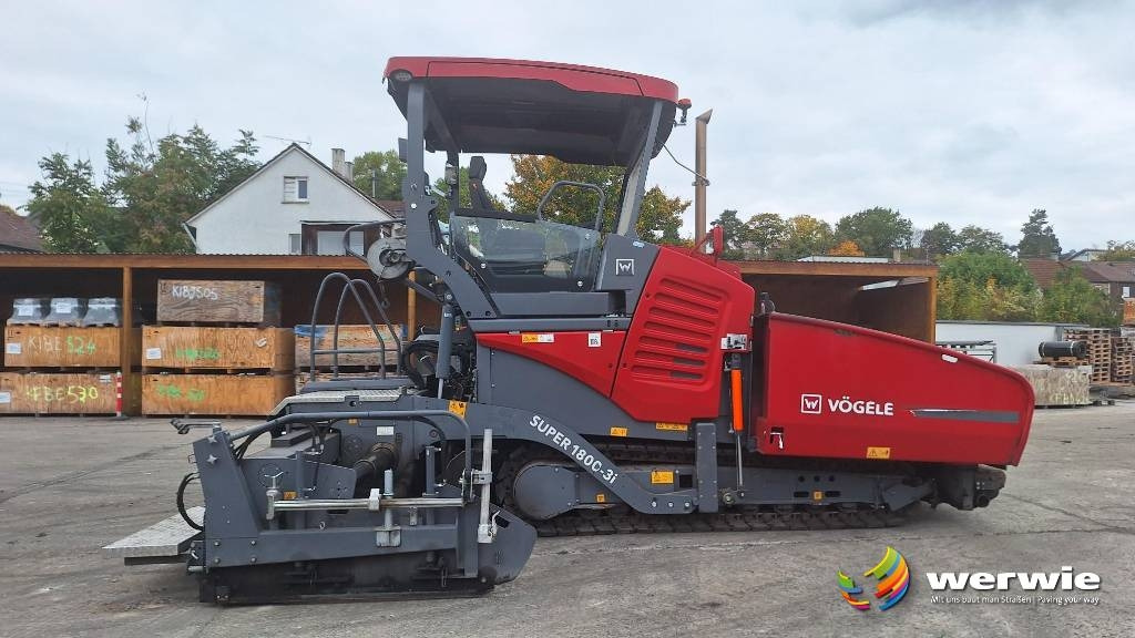 Vögele SUPER 1800-3i - Asfalt serici: fotoğraf 1 Vögele SUPER 1800-3i - Asfalt serici: fotoğraf 1