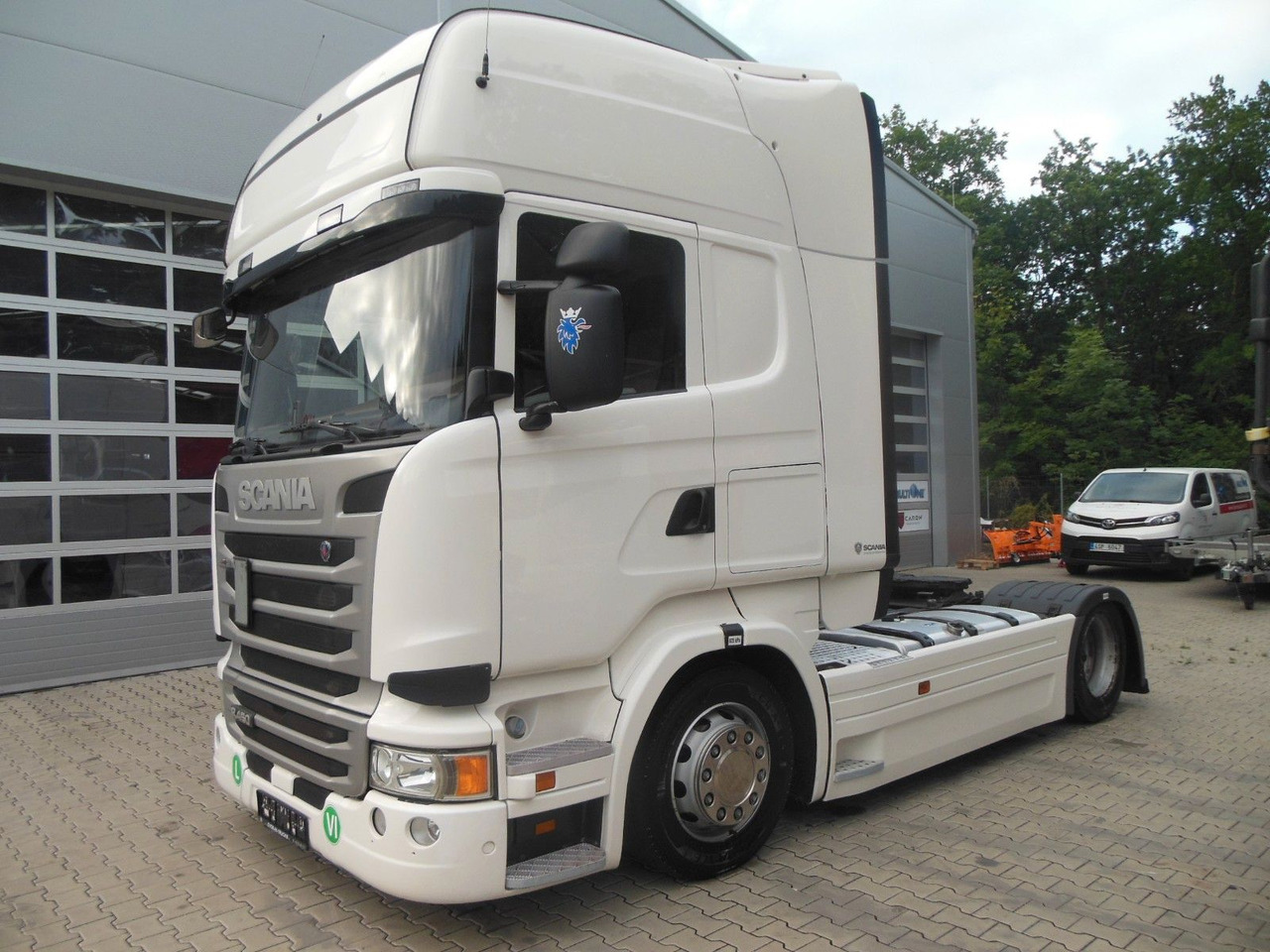 Scania R 450, LOWDECK, OHNE EGR, NEUE TACHO, TOP!!! - Çekici: fotoğraf 1 Scania R 450, LOWDECK, OHNE EGR, NEUE TACHO, TOP!!! - Çekici: fotoğraf 1