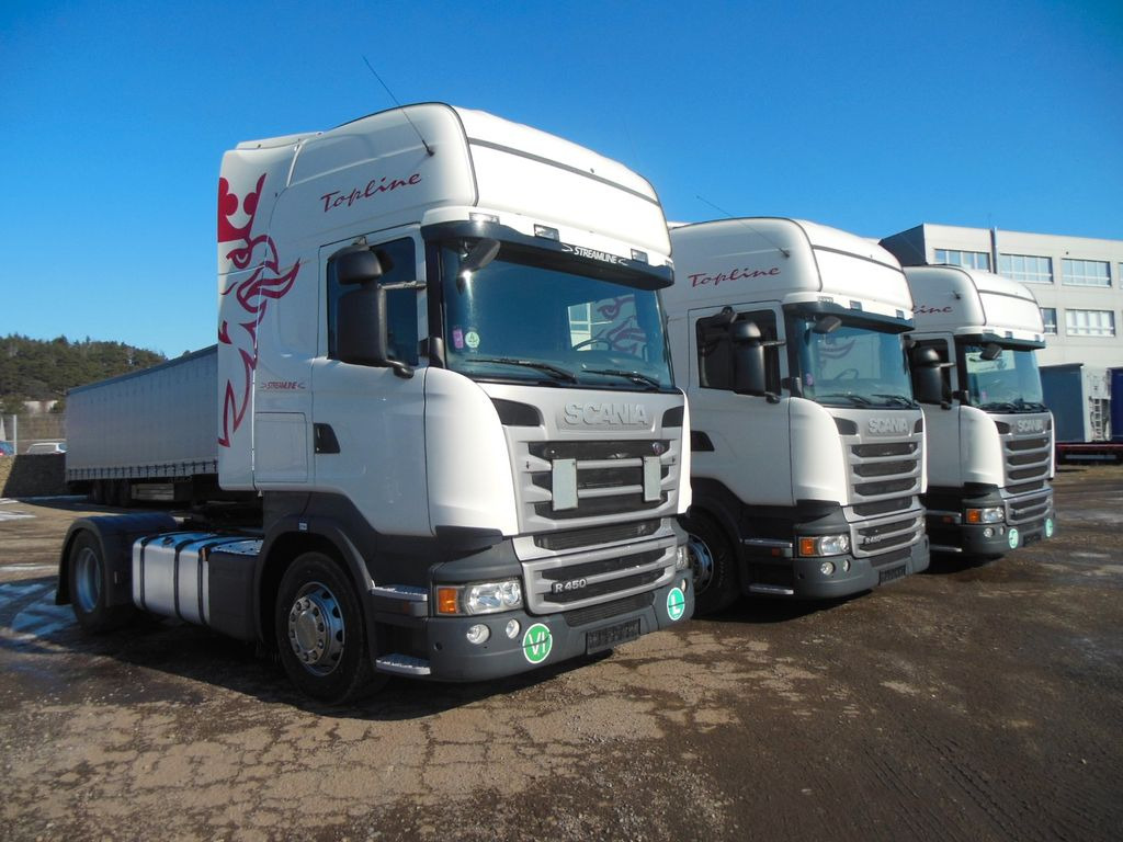 Scania R 450, RETARDER, STANDKLIMA, 3 STÜCKS AM LAGER!! - Çekici: fotoğraf 1 Scania R 450, RETARDER, STANDKLIMA, 3 STÜCKS AM LAGER!! - Çekici: fotoğraf 1