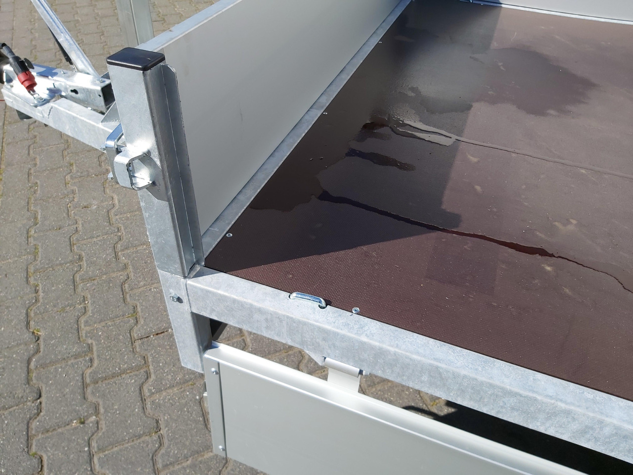 Anssems Hochlader PSX - S 2000 305x153x30cm (M) 2000kg - Platform/ Açık kasa römork: fotoğraf 3 Anssems Hochlader PSX - S 2000 305x153x30cm (M) 2000kg - Platform/ Açık kasa römork: fotoğraf 3
