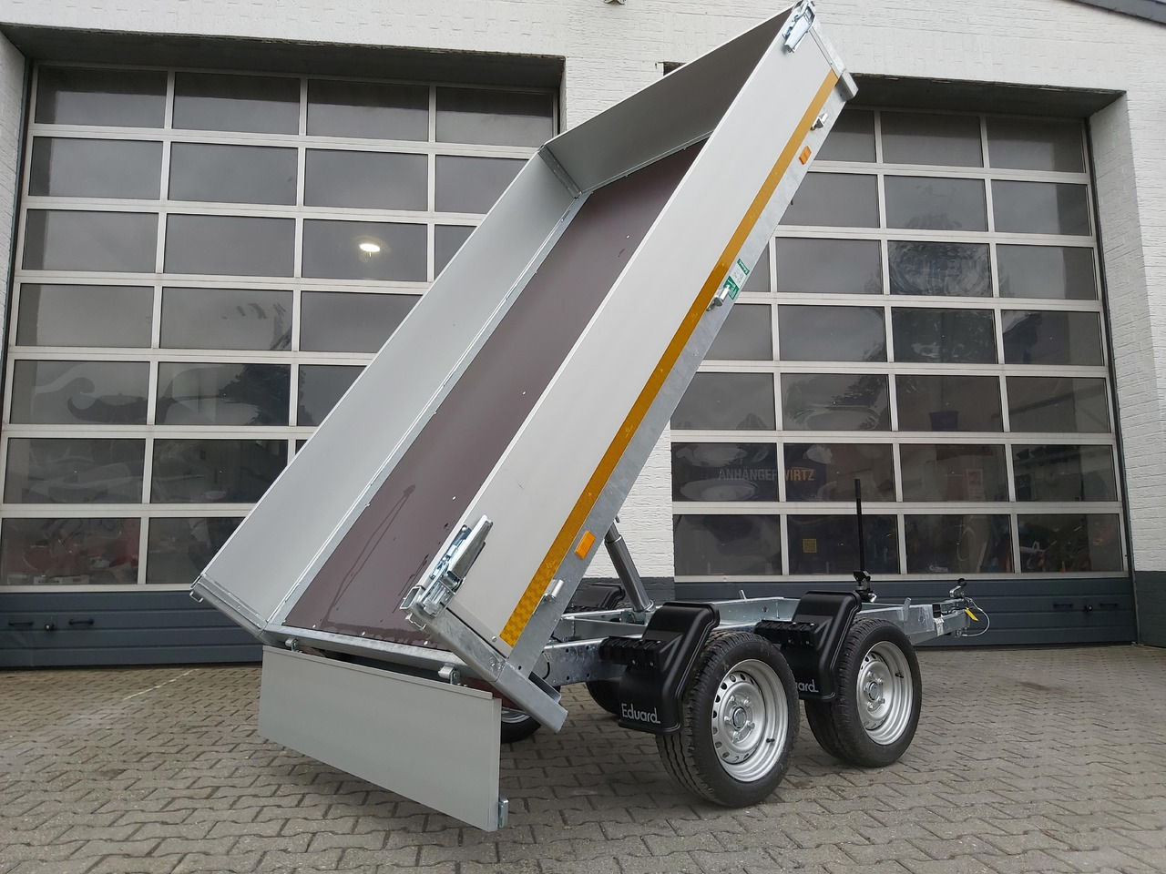 Heck Kipper 260x150x30cm Lfh: 63 cm (S) 750kg Tandem ungebremst Januar Aktion - Damperli römork: fotoğraf 4 Heck Kipper 260x150x30cm Lfh: 63 cm (S) 750kg Tandem ungebremst Januar Aktion - Damperli römork: fotoğraf 4