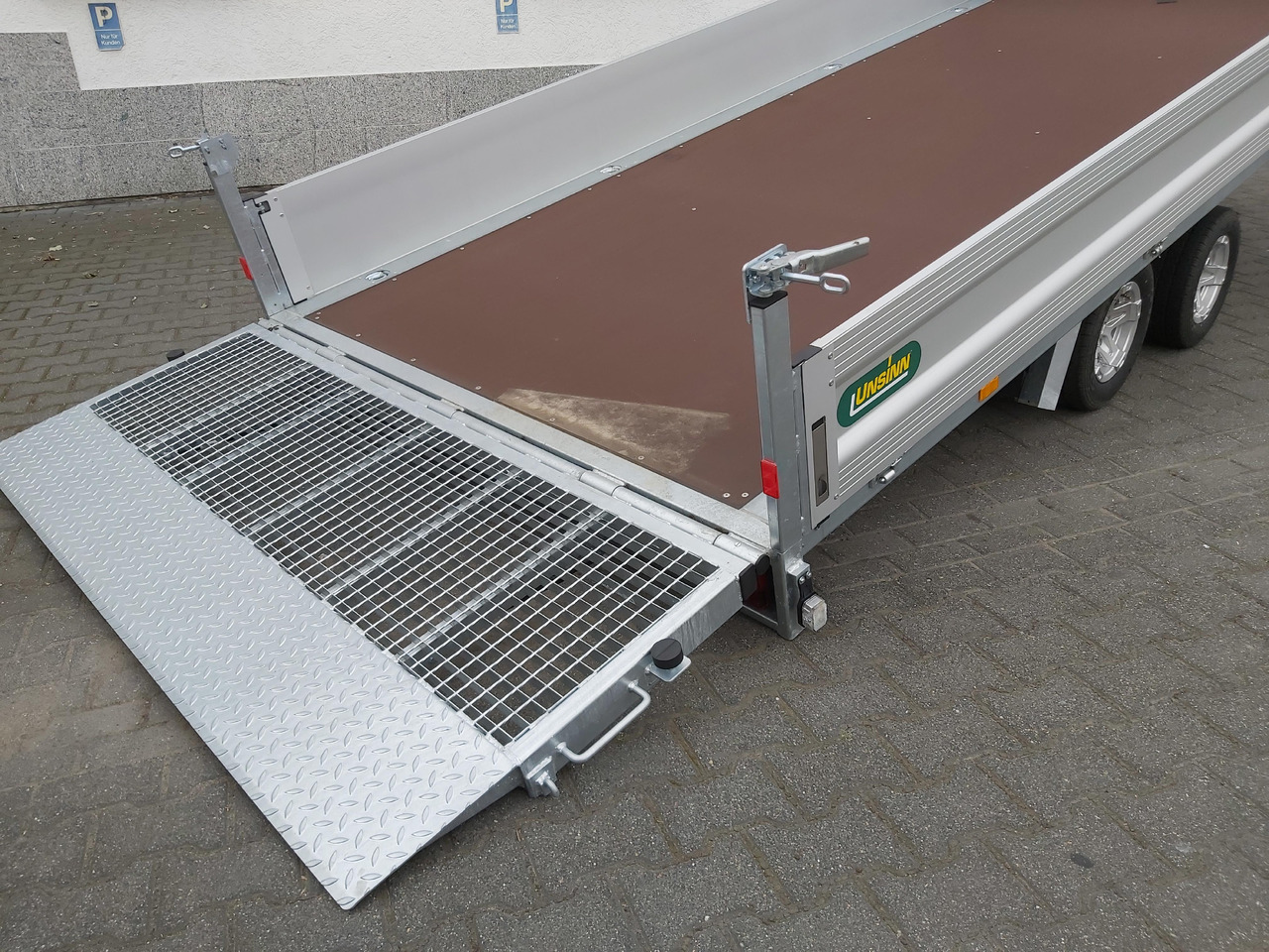 Unsinn Maschinentransporter PKL 3042-10-2040 426x204x350cm easyload Alufelgen 3000kg - Platform/ Açık kasa römork: fotoğraf 2 Unsinn Maschinentransporter PKL 3042-10-2040 426x204x350cm easyload Alufelgen 3000kg - Platform/ Açık kasa römork: fotoğraf 2