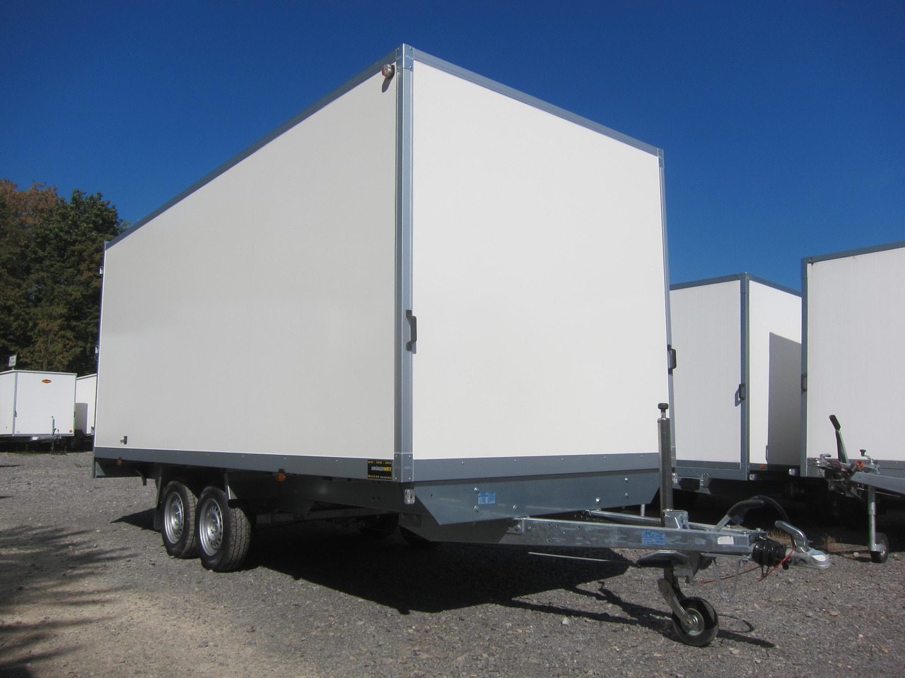 WM Meyer Kofferanhänger AZHLC 2750/210 S40 501x210x205cm (XXL) 2700kg - Kapalı karoser römork: fotoğraf 1 WM Meyer Kofferanhänger AZHLC 2750/210 S40 501x210x205cm (XXL) 2700kg - Kapalı karoser römork: fotoğraf 1