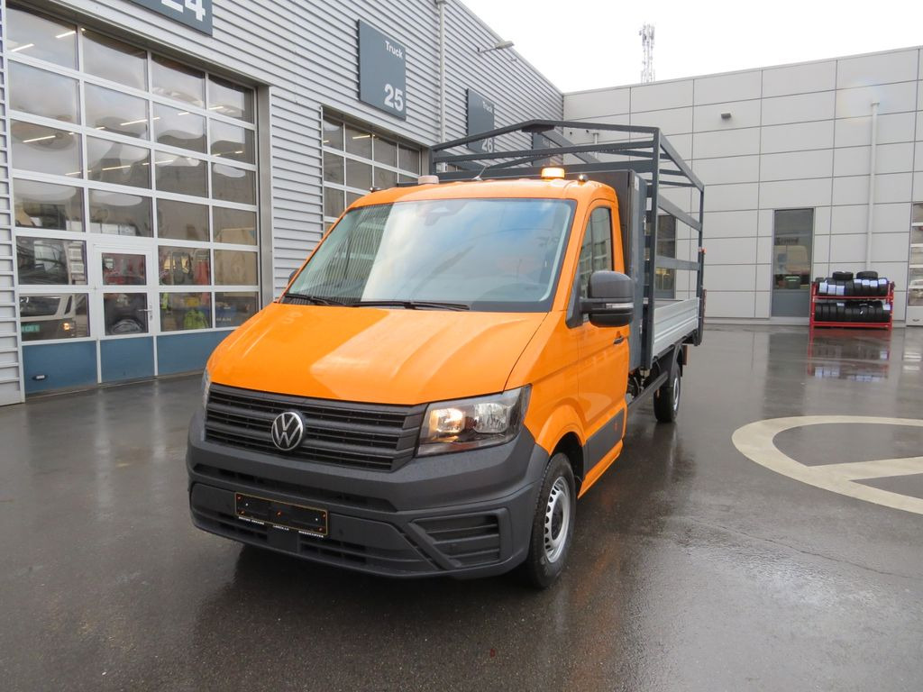 Volkswagen Crafter 35 L4 EK Pritsche+Plane+Werkzeugkoffer - Tenteli kamyonet: fotoğraf 2 Volkswagen Crafter 35 L4 EK Pritsche+Plane+Werkzeugkoffer - Tenteli kamyonet: fotoğraf 2