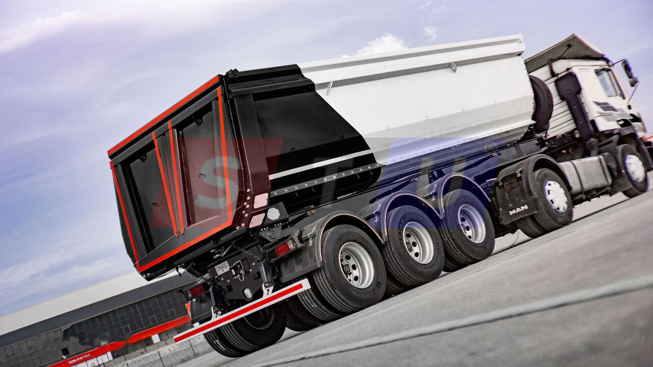 STU 3 Axle Tipper Trailer / Pool Type - Damperli dorse: fotoğraf 2 STU 3 Axle Tipper Trailer / Pool Type - Damperli dorse: fotoğraf 2
