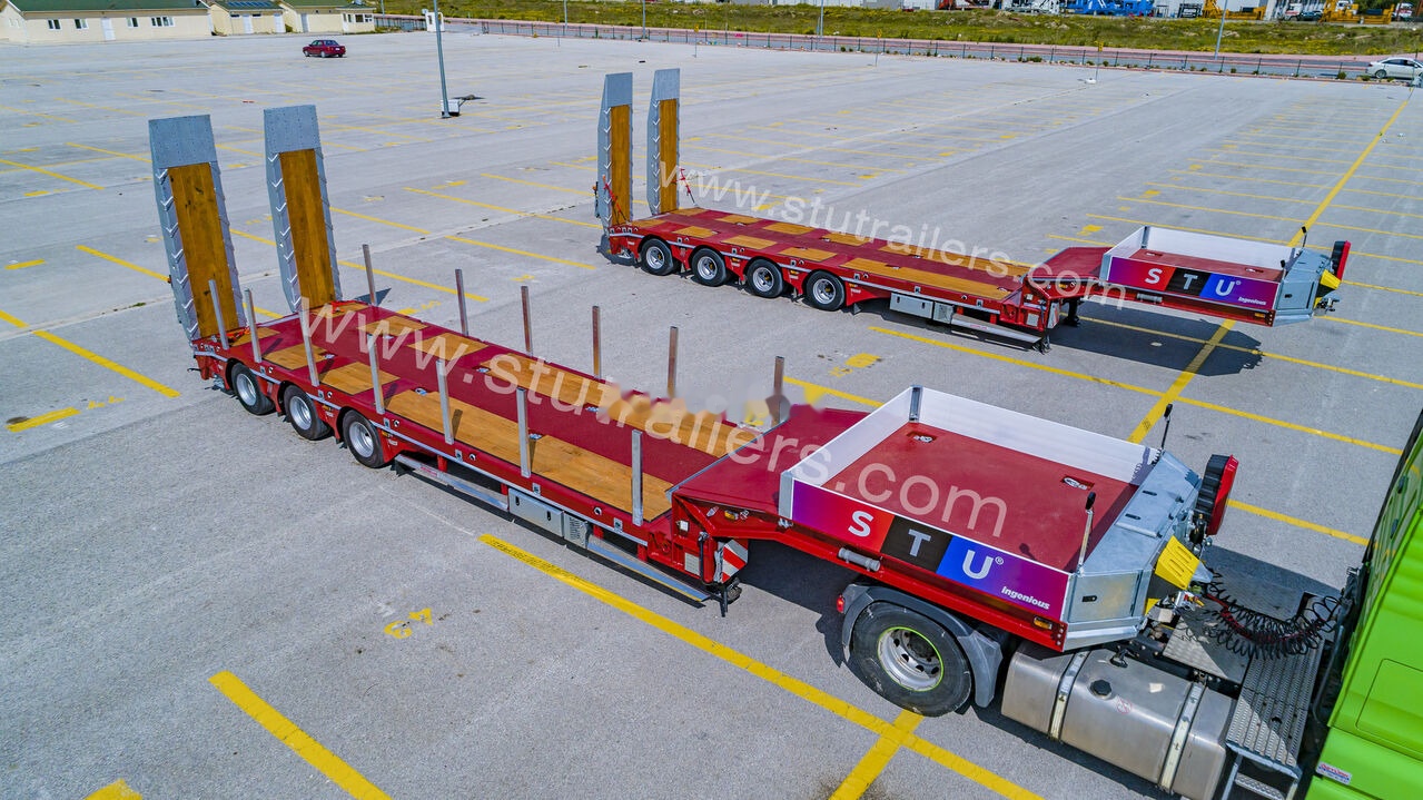 STU 3 Axles Lowbed Trailer - Alçak çerçeveli platform dorse: fotoğraf 2 STU 3 Axles Lowbed Trailer - Alçak çerçeveli platform dorse: fotoğraf 2
