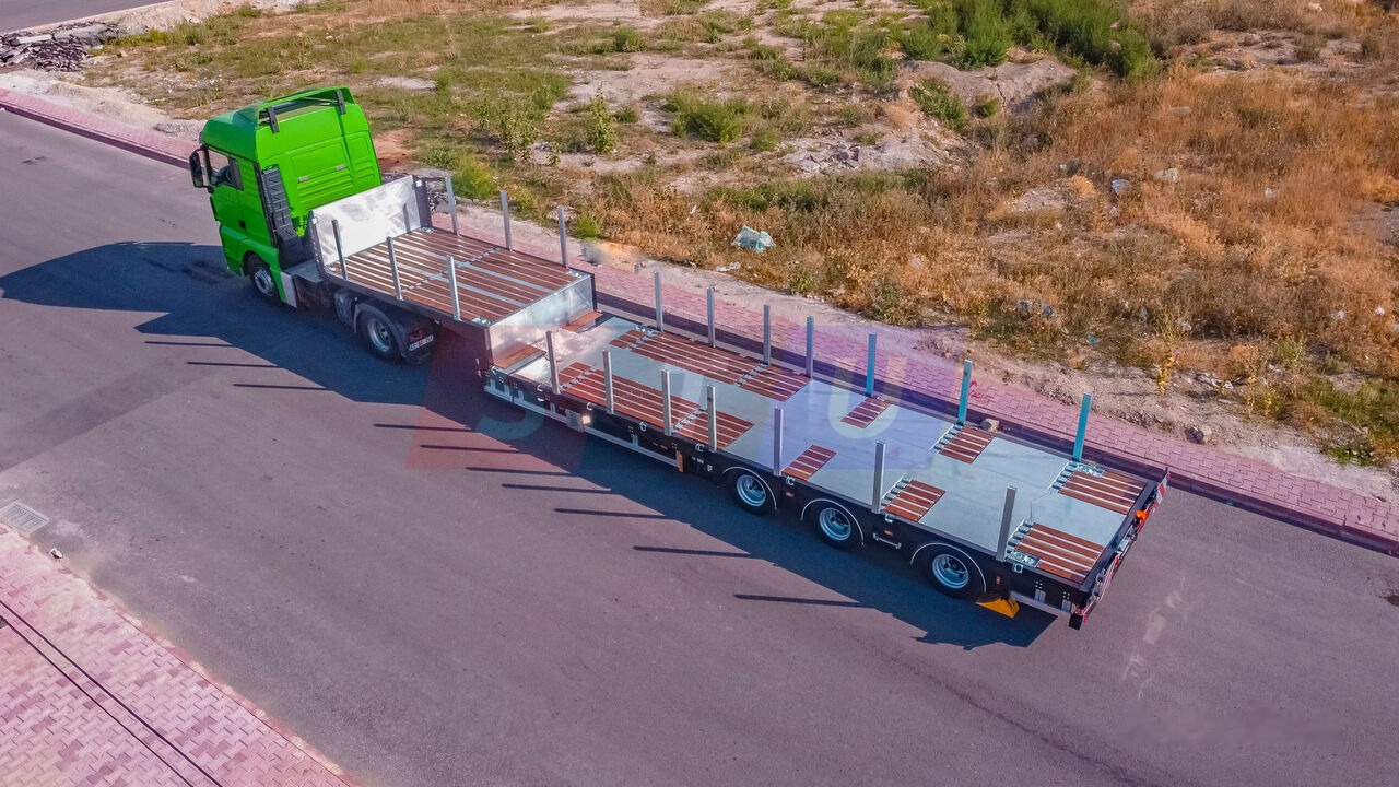 STU 3 Axles Lowbed Trailer - Alçak çerçeveli platform dorse: fotoğraf 3 STU 3 Axles Lowbed Trailer - Alçak çerçeveli platform dorse: fotoğraf 3