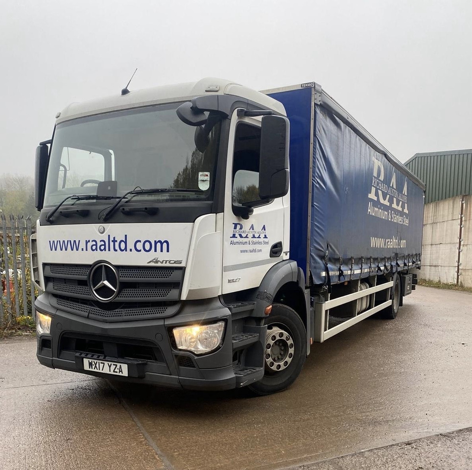 Mercedes 1827 - Tenteli kamyon: fotoğraf 1 Mercedes 1827 - Tenteli kamyon: fotoğraf 1