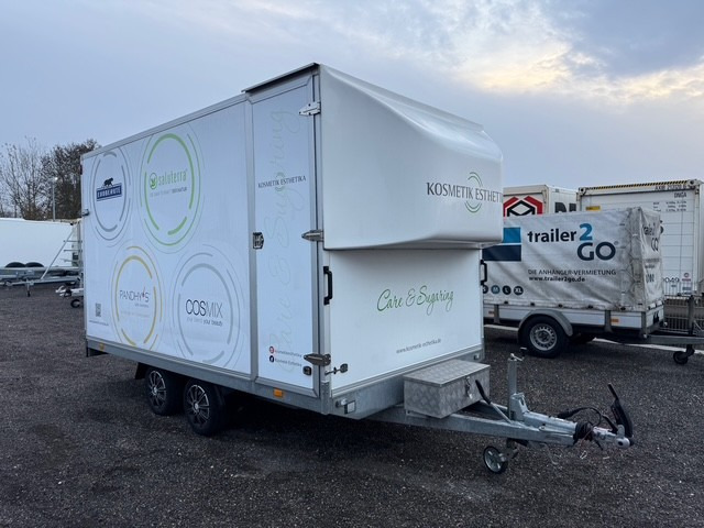 Hapert Kofferanhänger Sapphire H-2, 2,7 to. 4050 x 2200 x 2100 mm, 100 km/h - Kapalı karoser römork: fotoğraf 1 Hapert Kofferanhänger Sapphire H-2, 2,7 to. 4050 x 2200 x 2100 mm, 100 km/h - Kapalı karoser römork: fotoğraf 1