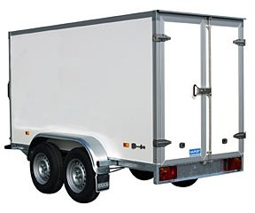 Hapert Sapphire L-2 400x180x180cm, ZG 3,0 to., Koffer Türe - Kapalı karoser römork: fotoğraf 1 Hapert Sapphire L-2 400x180x180cm, ZG 3,0 to., Koffer Türe - Kapalı karoser römork: fotoğraf 1