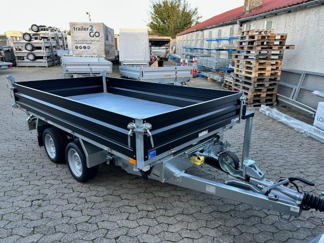 Humbaur 3-Seitenkipper HTK 3500.31 Alu Parabel , 3140 x 1750 x 350 mm, 3,5 to. - Damperli römork: fotoğraf 1 Humbaur 3-Seitenkipper HTK 3500.31 Alu Parabel , 3140 x 1750 x 350 mm, 3,5 to. - Damperli römork: fotoğraf 1
