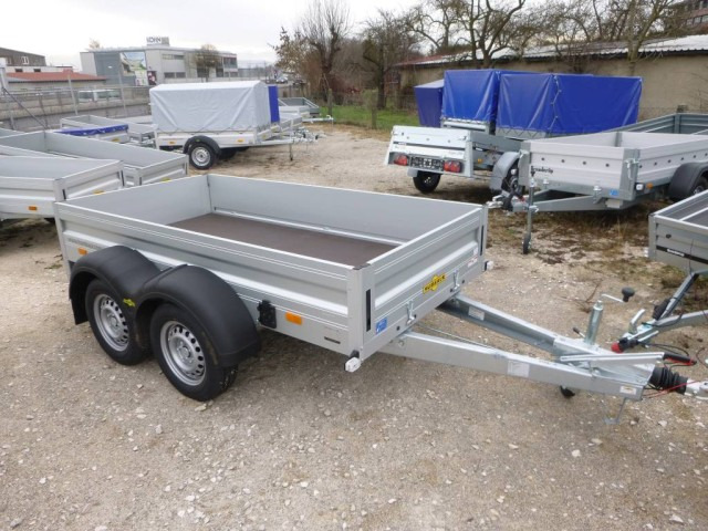 Humbaur HA 202513 mit KV, 2000 kg, 2510 x 1310 x 350 mm - Otomobil römorku: fotoğraf 1 Humbaur HA 202513 mit KV, 2000 kg, 2510 x 1310 x 350 mm - Otomobil römorku: fotoğraf 1