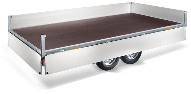 Humbaur HT 254118 Hochlader 2,5 to. 4100 x 1850 x 350 mm - Otomobil römorku: fotoğraf 2 Humbaur HT 254118 Hochlader 2,5 to. 4100 x 1850 x 350 mm - Otomobil römorku: fotoğraf 2