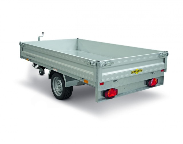 Humbaur HUK 132314 Heckkipper 1,3 t. 2300 x 1400 x 300mm - Damperli römork: fotoğraf 4 Humbaur HUK 132314 Heckkipper 1,3 t. 2300 x 1400 x 300mm - Damperli römork: fotoğraf 4
