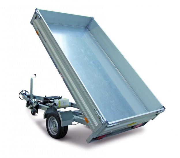 Humbaur HUK 182715 Heckkipper 1,8 t. 2680 x 1500 x 300mm - Damperli römork: fotoğraf 1 Humbaur HUK 182715 Heckkipper 1,8 t. 2680 x 1500 x 300mm - Damperli römork: fotoğraf 1