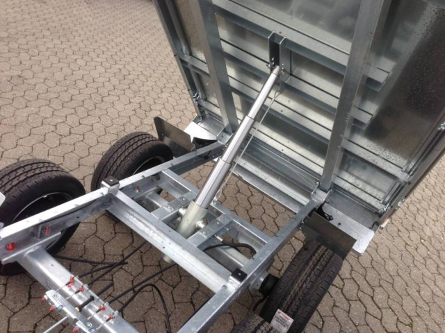 Humbaur HUK 273117 Heckkipper 2,7 t. 3140 x 1750 x 300 mm - Damperli römork: fotoğraf 4 Humbaur HUK 273117 Heckkipper 2,7 t. 3140 x 1750 x 300 mm - Damperli römork: fotoğraf 4
