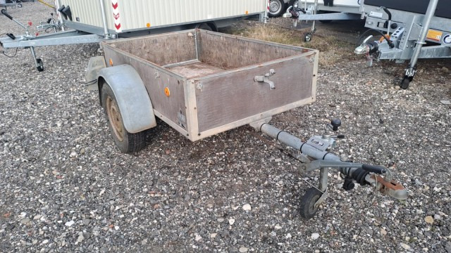 Tieflader Holz 1,2 to., 1750 x 1060 x 380 mm - Otomobil römorku: fotoğraf 3 Tieflader Holz 1,2 to., 1750 x 1060 x 380 mm - Otomobil römorku: fotoğraf 3